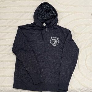 Men's Stone Brewing Navy Blue Hooded Sweater